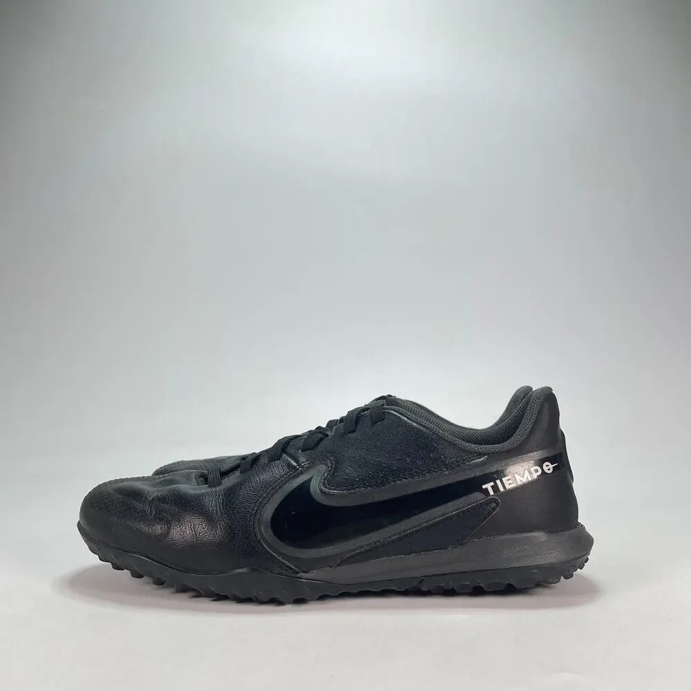 Nike Tiempo Legend 9 Academy TF Black Soccer Cleats DA1328-001 Youth Size 5.5Y